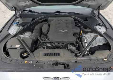 2018 Genesis G80 Base из США, поврежденный, VIN KMHGN4JE1JU239418